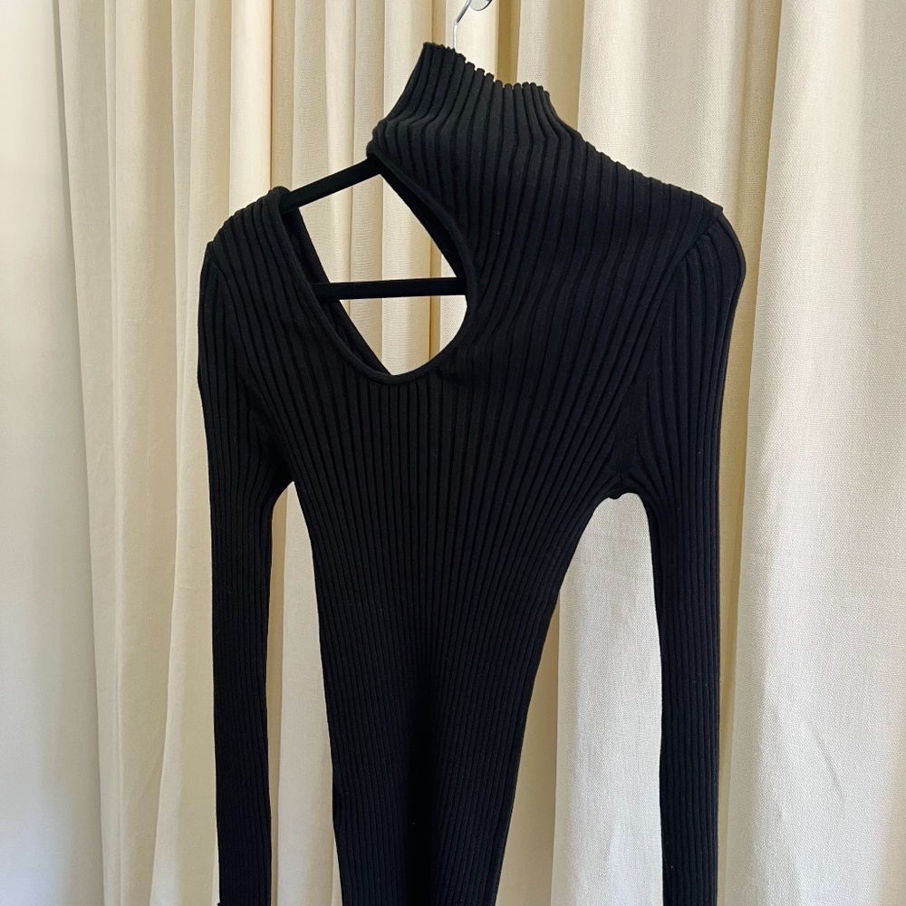NWOT Anine Bing Victoria Top in Black